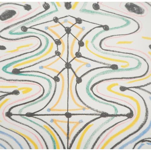 Modern Jean Cocteau, The Kiss, Signed Lithograph For Sale - Image 3 of 8