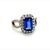 Natural Tanzanite Diamond Ring 14k Gold 5.08 TCW 5.52g Certified For Sale In New York - Image 6 of 11
