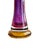 Late 20th Century Post Modern Signed Hand Blown Purple Art Glass Vase For Sale - Image 10 of 15