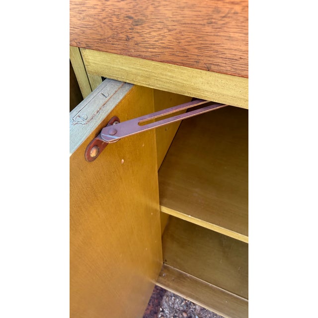 1960s Baker Furniture Monumental Three-Piece Hollywood Regency Credenza For Sale - Image 10 of 15