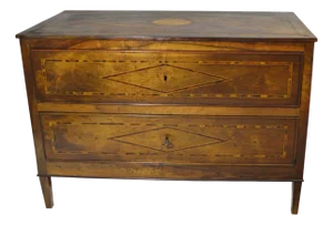 Louis XVI Walnut Chest of Drawers, 1700