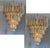 Murano Chandeliers in Amber Color in the style of Venini, Set of 2 For Sale - Image 15 of 15