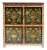 Chinese Tibetan Treasure Color Flower Graphic Storage Cabinet For Sale