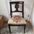Listing is for a pair of rococo style wooden chairs with needlepoint upholstered seats. The shell motif is an important...