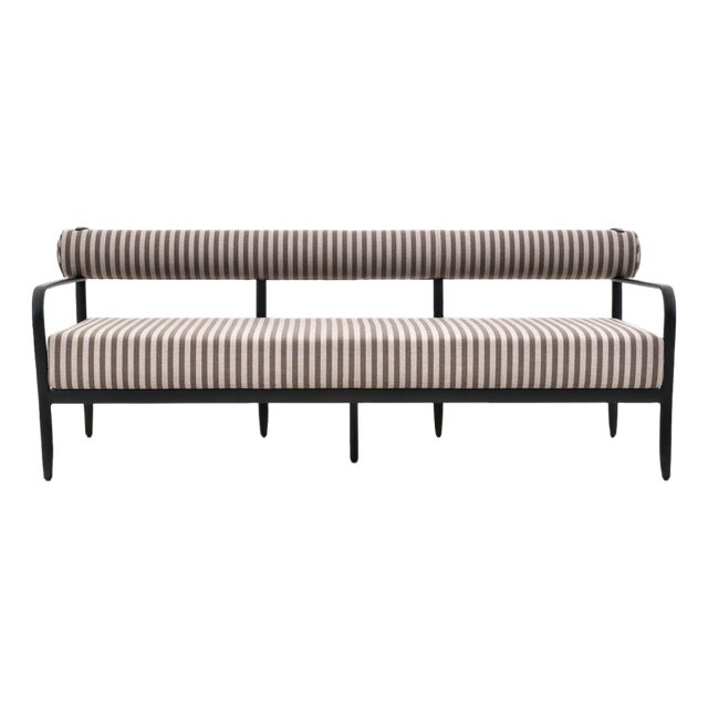 Ashley Childers x SURYA Antibes Sofa Taupe For Sale
