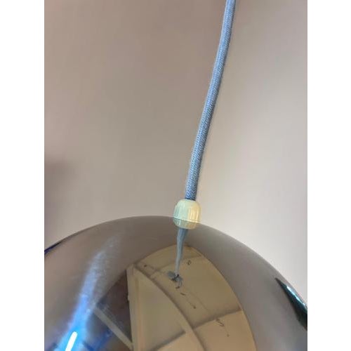 Chrome Topan Globe Lamp by Verner Panton For Sale - Image 9 of 11