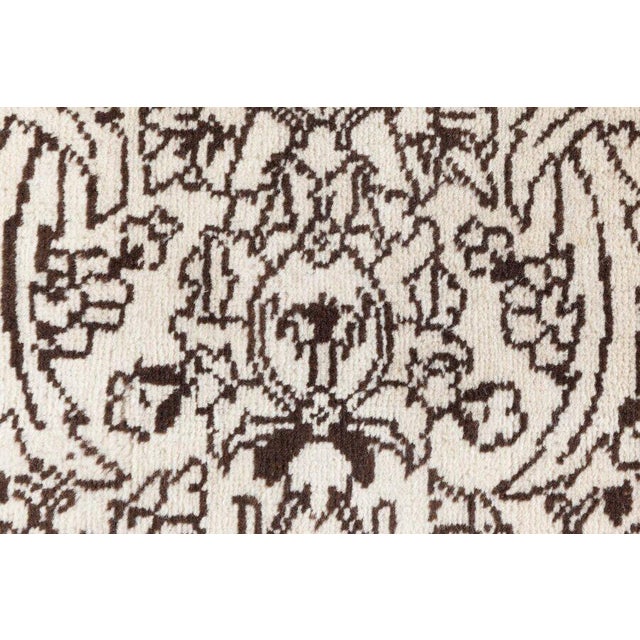 This magnificent 1930s Persian Tabriz rug exemplifies the artistry and precision for which Tabriz weavers are world-...