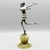 1930s Josef Lorenzl, Dancing Lady, 1930s, Painted Bronze For Sale - Image 5 of 8