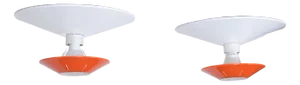 Ceiling or Wall Lamps by Louis Kalff for Philips 1960s, Set of 2