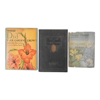 Vintage Collection Gardening Books - Set of 3 For Sale
