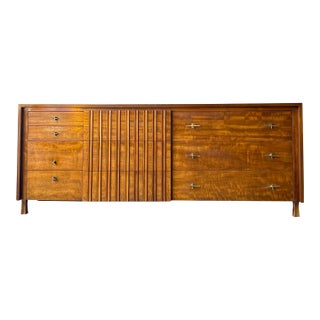1950s John Widdicomb Mahogany Long Dresser For Sale