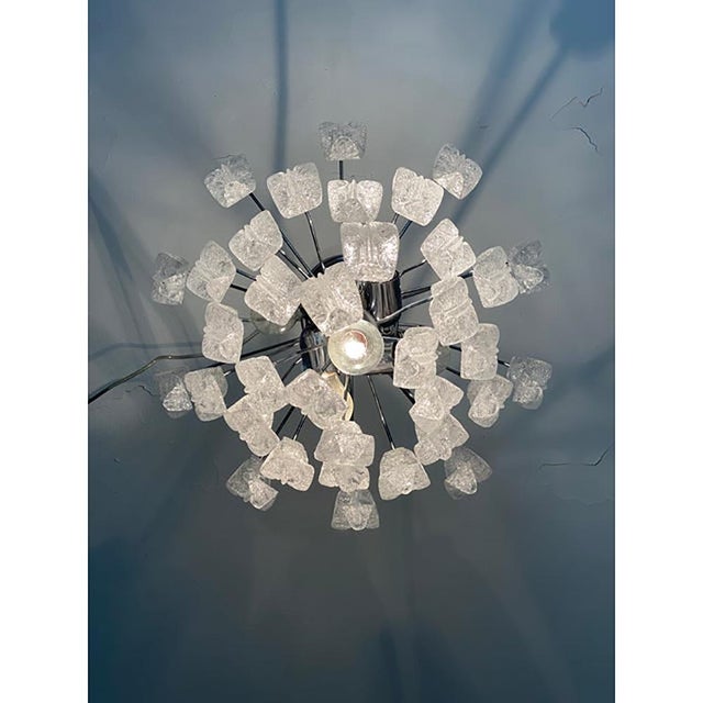 Early 21st Century Leafes Murano Glass Chandelier by Simoeng For Sale - Image 5 of 6
