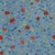 Art Deco Sample - Poppies Wallpaper by Paule Marrot in Blue For Sale - Image 3 of 3