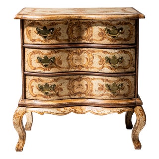Small Rococo-Style Chest of Drawers For Sale