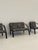Sofa and Animalier Armchairs with Metal Frames, 1980s, Set of 3 For Sale - Image 3 of 18
