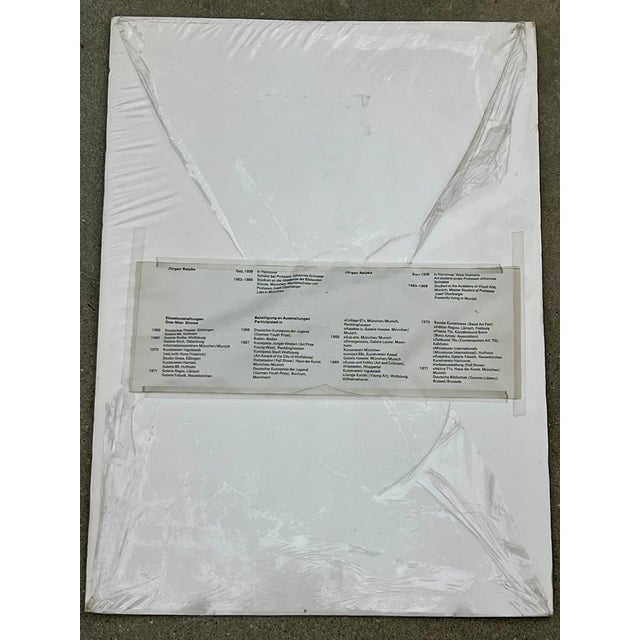 Printmaking Materials Untitled Geometric Silkscreen Print by Jurgen Reipka, 1973 For Sale - Image 7 of 7