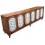 Vintage French Empire Style 6- Lattice Door Cherry Credenza For Sale In Washington DC - Image 6 of 13