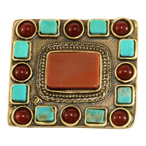 Chanel Etruscan Revival Brooch With Original Box
