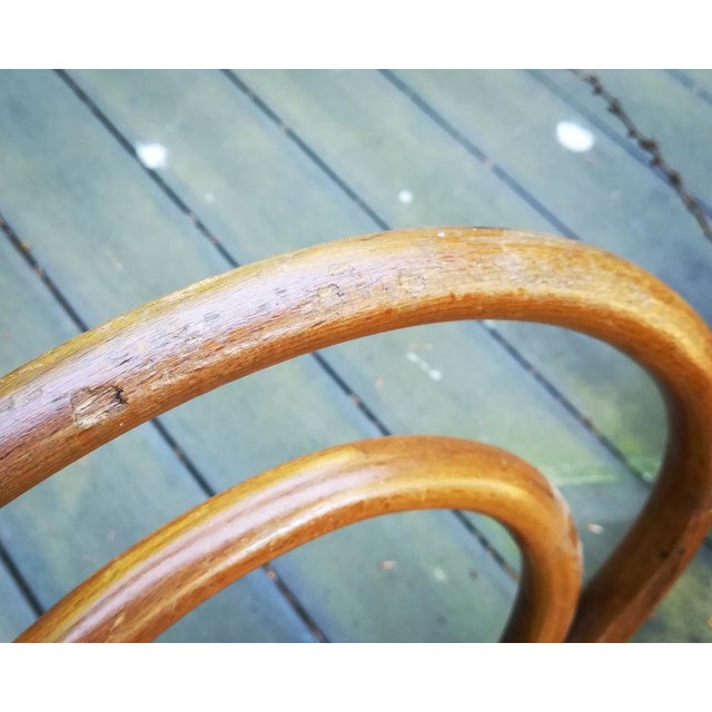 Caned Bistro Children's Chair by J.J. Kohn, 1900s For Sale - Image 5 of 18