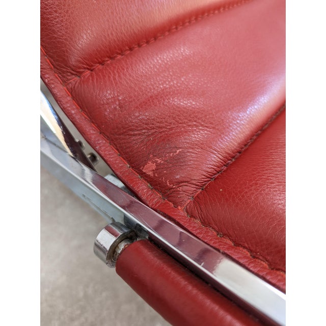 Armchairs and Ottomans attributed to Antonio Citterio, Italy 1980s, Set of 4 For Sale - Image 13 of 17