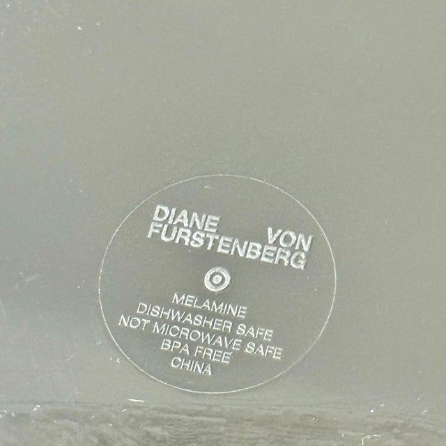 Green Diane Von Furstenberg Geometric Tray For Sale - Image 8 of 8