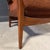Mid 20th Century Rust Colored Danish-Style Lounge Chair For Sale - Image 4 of 12