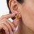 Brighten your collection with these radiant three-stone citrine cluster earrings, This design features a central, vibrant...
