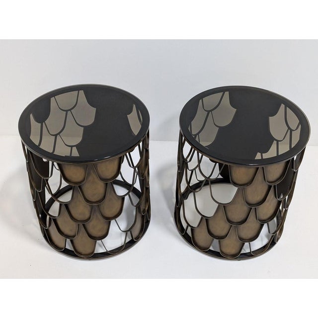 L’indiscret Side Tables from Eichholtz, Set of 2 For Sale - Image 4 of 13