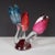 Modern Layered Glass "Dragonfruit" Sculpture by Jiri Jelinek For Sale - Image 3 of 13