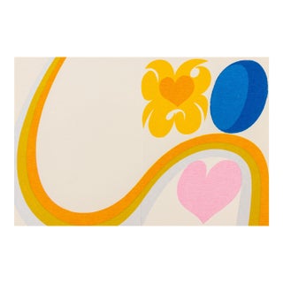 Carol Summers "Heartrise" Screenprint For Sale