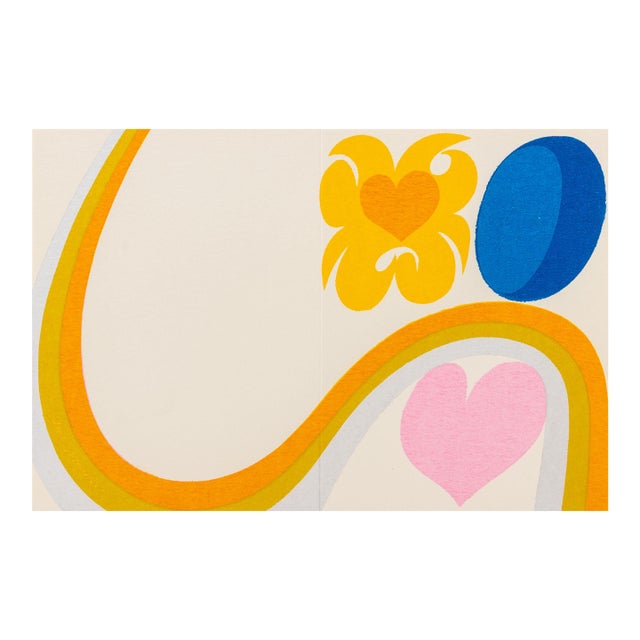 Carol Summers "Heartrise" Screenprint For Sale