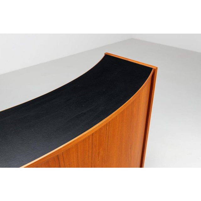 Boomerang Dry Bar Set in Teak by Erik Buch for Dyrlund, Denmark, 1960, Set of 3 For Sale - Image 15 of 18