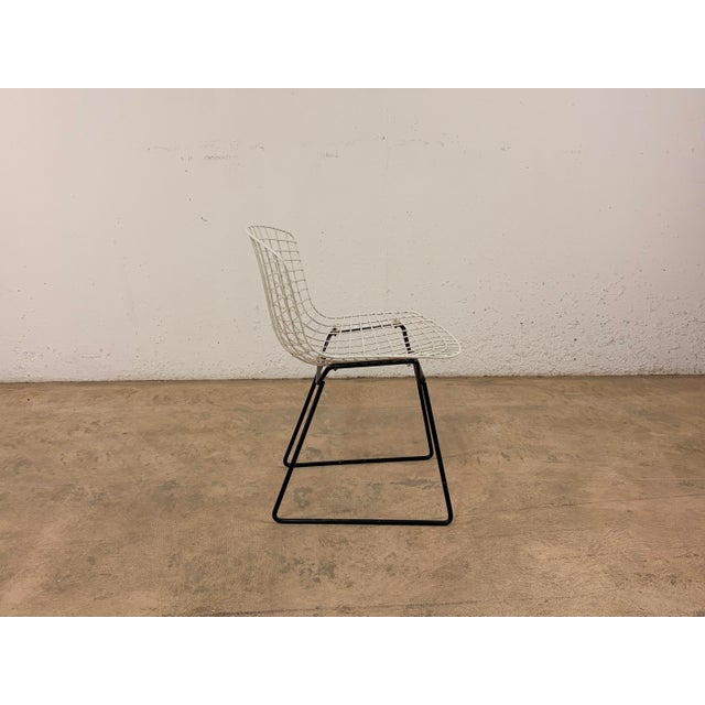 Side Chair by Harry Bertoia for Knoll International, 1980s For Sale - Image 6 of 14