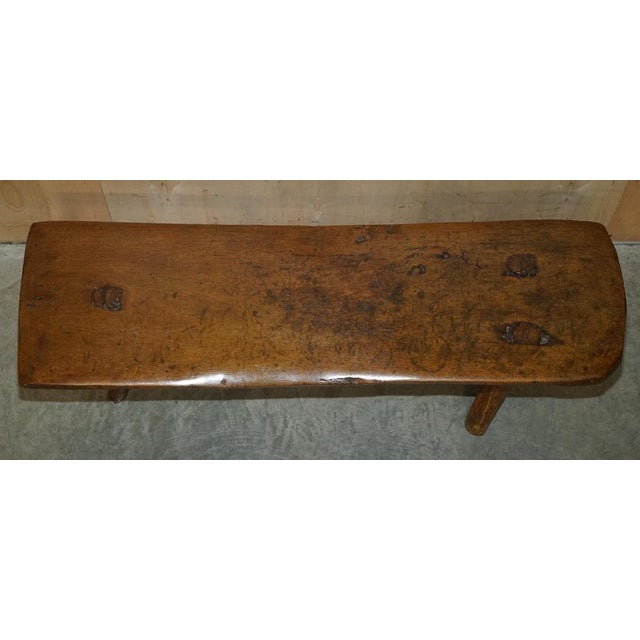 18th Century Spanish Three Legged Coffee Table, 1740s For Sale - Image 11 of 18