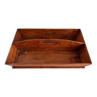 19th Century English Cutlery Tray For Sale