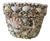 Shell Encrusted Terracotta Cachepot For Sale