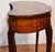 1900s Antique French Louis XV Walnut & Satinwood Inlay Side / End Table France For Sale - Image 9 of 17