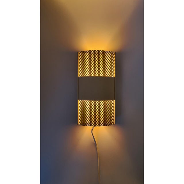 Model 319640 Wall Lamps in Metal from David-GL Belysning, Denmark, 1970s, Set of 2 For Sale - Image 3 of 10