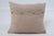 Transitional Vintage Linen Button Pillows with Beading - Pair For Sale - Image 3 of 3