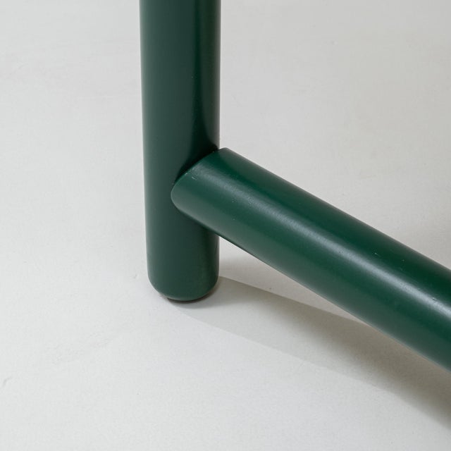 20th Century Czech Lounge Chairs With Green Frames and Yellow Upholstery - A Pair For Sale - Image 12 of 18