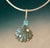 Green Epic Australian Opal Shell Pendant With Diamonds, Emerald & 14k Gold For Sale - Image 8 of 10