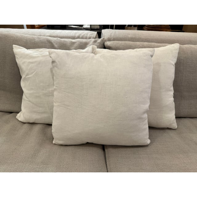 Barclay Butera for Eastern Accents Greek Key Throw Pillows, Set of Three For Sale - Image 11 of 12