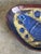 Michael Andersen Stoneware Triangular Catchall Dish Blue Abstract Pattern Denmark 1960s For Sale In Los Angeles - Image 6 of 10