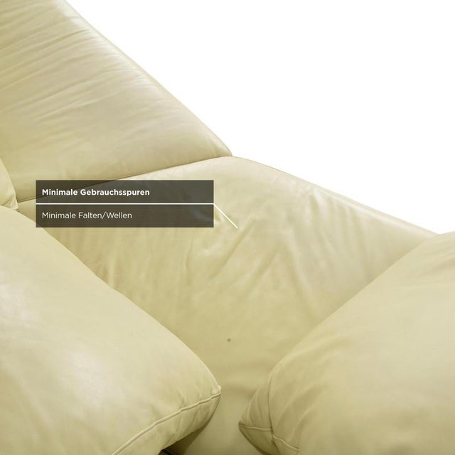 Model 3000 4-Seater Sofa in Leather from Rolf Benz For Sale - Image 11 of 18