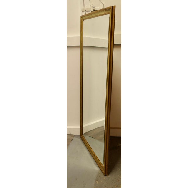 Long Gilt Dressing Mirror, 1960s For Sale - Image 6 of 9