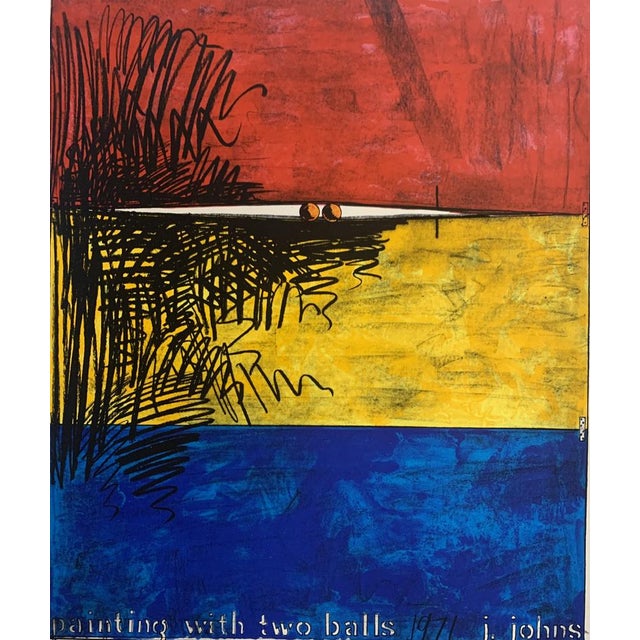 Jasper Johns<div> Painting with two balls, 1971</div><div> stadtisches museum monchenglandBach</div><div><br /></div><div>...