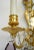 Metal French Gilt Bronze Sconces with Rock Crystal and Amethyst Prisms - A Pair For Sale - Image 7 of 13
