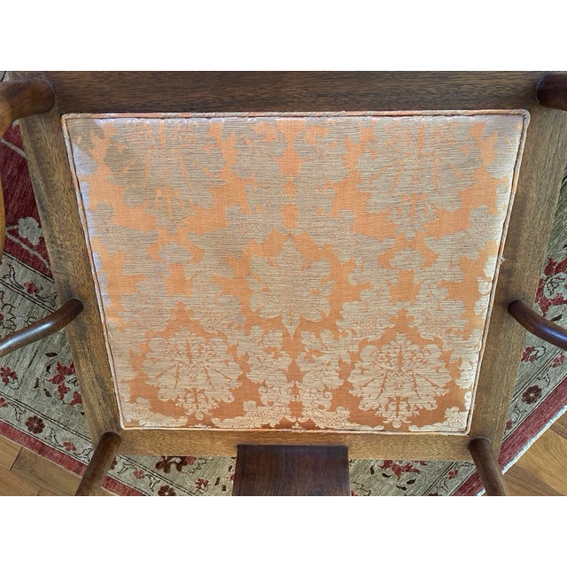 Pair of Vintage Chinoiserie Chairs in Mozambique Wood For Sale - Image 11 of 17