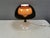 1970s Table Lamp with Smoky Acrylic Shade and Rosewood Base by Bent Karlby for Ask Belysninger, 1971 For Sale - Image 5 of 14