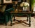Spanish Revival Mid 20th Century Emerald City™ Spanish Revival Accent Table With Beveled Glass & Gilded Details For Sale - Image 3 of 3
